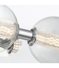 Atomo 3-lt vägglampa polerad krom 63,1 cm. Eurofase Atomo 3-lt vägglampa polerad krom 63,1 cm.