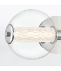 Atomo 3-lt vägglampa polerad krom 63,1 cm. Eurofase Atomo 3-lt vägglampa polerad krom 63,1 cm.