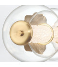 Atomo 4-lt vägglampa guld 75,6 cm Eurofase Atomo 4-lt vägglampa guld 75,6 cm