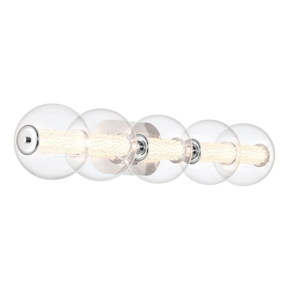 Atomo 5-lt vägglampa polerad krom 96,5 cm Eurofase Atomo 5-lt vägglampa polerad krom 96,5 cm