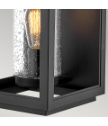 Atwater 1-Lt Large Outdoor Wall Lantern Black 51.8cm Quintesse Lighting Atwater 1-Lt Large Outdoor Wall Lantern Black 51.8cm