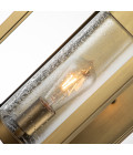 Atwater 1-Lt Large Outdoor Wall Lantern Distressed Brass 51.8cm Quintesse Lighting Atwater 1-Lt Large Outdoor Wall Lantern Distressed Brass 51.8cm