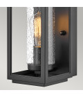 Atwater 1-Lt Small Outdoor Wall Lantern Black 35.5cm Quintesse Lighting Atwater 1-Lt Small Outdoor Wall Lantern Black 35.5cm
