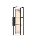 Blakley 1-arm medium vägglampa matt svart 40,6 cm Eurofase Blakley 1-arm medium vägglampa matt svart 40,6 cm