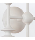 Cadence 6-ljus vägglampa antikvit 35.6 cm