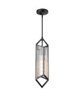 Cairo 1-lt ceiling light urban bronze/clear 13.1 cm Alora Cairo 1-lt ceiling light urban bronze/clear 13.1 cm