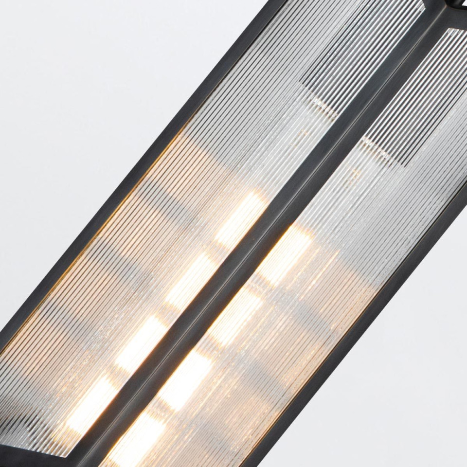 Cairo 1-lt ceiling light urban bronze/clear 13.1 cm Alora Cairo 1-lt ceiling light urban bronze/clear 13.1 cm
