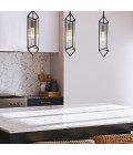 Cairo 1-lt ceiling light urban bronze/clear 13.1 cm Alora Cairo 1-lt ceiling light urban bronze/clear 13.1 cm