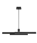 Cameno linear ceiling light matte black 114.5 cm
