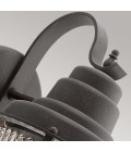 Chance Harbor 1-Lt Outdoor Wall Lamp Weathered Zinc/Clear 36.8cm Quintesse Lighting Chance Harbor 1-Lt Outdoor Wall Lamp Weathered Zinc/Clear 36.8cm