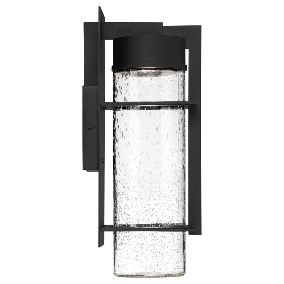 Eames Large LED Outdoor Wall Lamp Earth Black 41cm Quintesse Lighting Eames Large LED Outdoor Wall Lamp Earth Black 41cm
