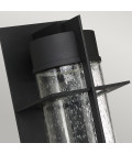 Eames Large LED Outdoor Wall Lamp Earth Black 41cm Quintesse Lighting Eames Large LED Outdoor Wall Lamp Earth Black 41cm