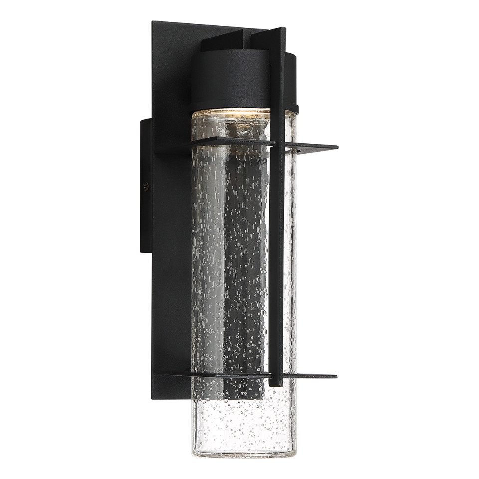 Eames medium LED utomhus vägglampa jord svart 36.6cm Quintesse Eames medium LED utomhus vägglampa jord svart 36.6cm