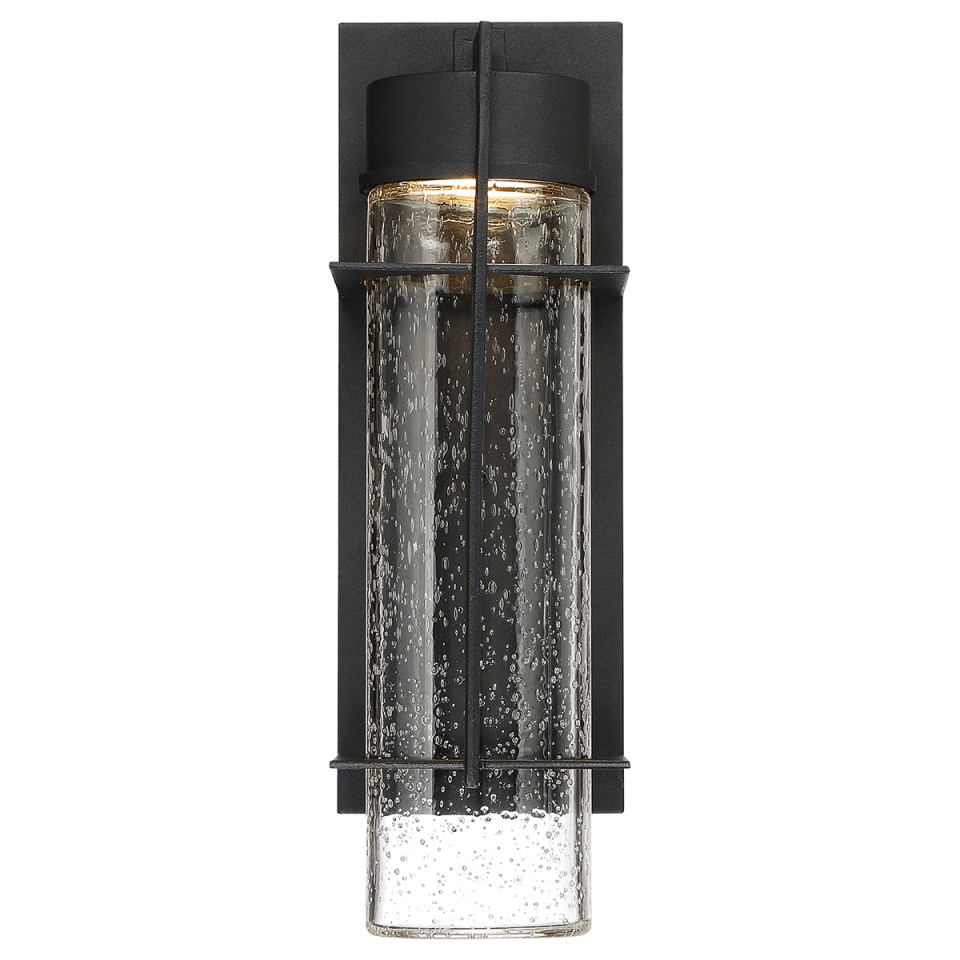 Eames medium LED utomhus vägglampa jord svart 36.6cm Quintesse Eames medium LED utomhus vägglampa jord svart 36.6cm