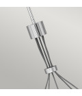 Ensemble 5-lt taklampa polerad nickel 77.8cm