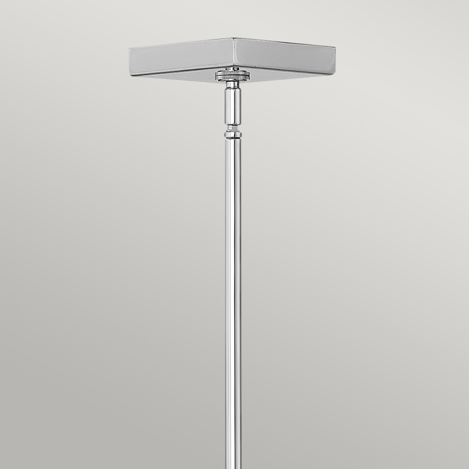 Ensemble 5-lt taklampa polerad nickel 77.8cm