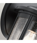 Fairfield 1-Lt Large Outdoor Wall Lamp Black 37.1cm Quintesse Lighting Fairfield 1-Lt Large Outdoor Wall Lamp Black 37.1cm