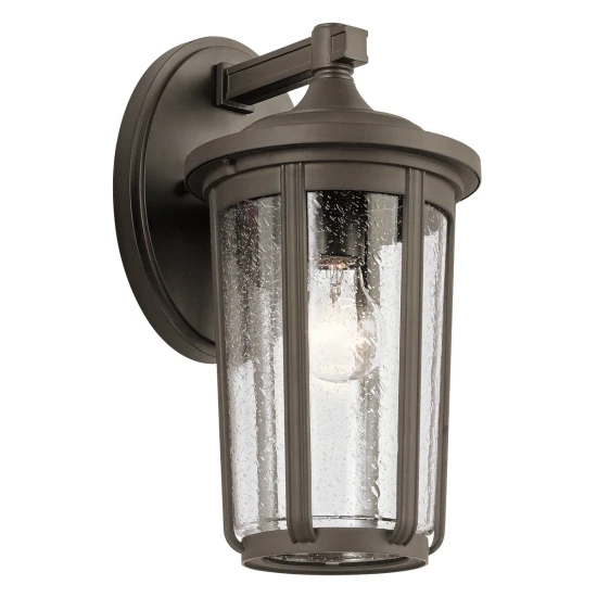 Fairfield 1-Lt Large Outdoor Wall Lamp Olde Bronze 37.1cm