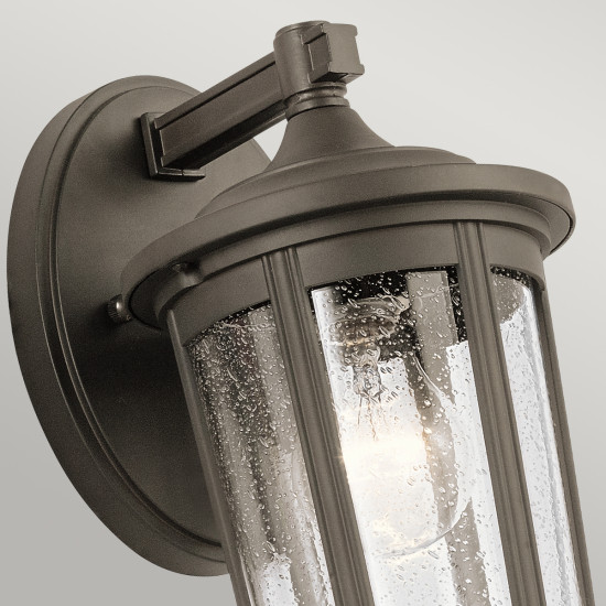 Fairfield 1-Lt Medium Outdoor Wall Lamp Olde Bronze 27.9cm Fairfield 1-Lt Medium Outdoor Wall Lamp Olde Bronze 27.9cm