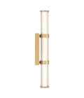 Fayton medium vägglampa matt guld 54 cm Eurofase Fayton medium vägglampa matt guld 54 cm