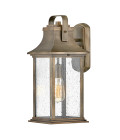 Grant 1-Lt Medium Outdoor Wall Lantern Burnished Bronze 42.6cm Quintesse Lighting Grant 1-Lt Medium Outdoor Wall Lantern Burnished Bronze 42.6cm