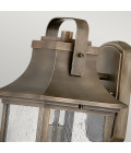 Grant 1-Lt Medium Outdoor Wall Lantern Burnished Bronze 42.6cm Quintesse Lighting Grant 1-Lt Medium Outdoor Wall Lantern Burnished Bronze 42.6cm