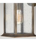 Grant 1-Lt Medium Outdoor Wall Lantern Burnished Bronze 42.6cm Quintesse Lighting Grant 1-Lt Medium Outdoor Wall Lantern Burnished Bronze 42.6cm