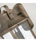 Grant 1-Lt Medium Outdoor Wall Lantern Burnished Bronze 42.6cm Quintesse Lighting Grant 1-Lt Medium Outdoor Wall Lantern Burnished Bronze 42.6cm