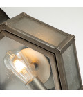 Heath 1-Lt Medium Outdoor Wall Lantern Burnished Bronze 48cm Quintesse Lighting Heath 1-Lt Medium Outdoor Wall Lantern Burnished Bronze 48cm