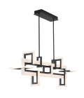 Inizio medium linear ceiling light matte black 122.8 cm Eurofase Inizio medium linear ceiling light matte black 122.8 cm
