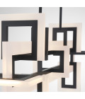 Inizio medium linear ceiling light matte black 122.8 cm Eurofase Inizio medium linear ceiling light matte black 122.8 cm