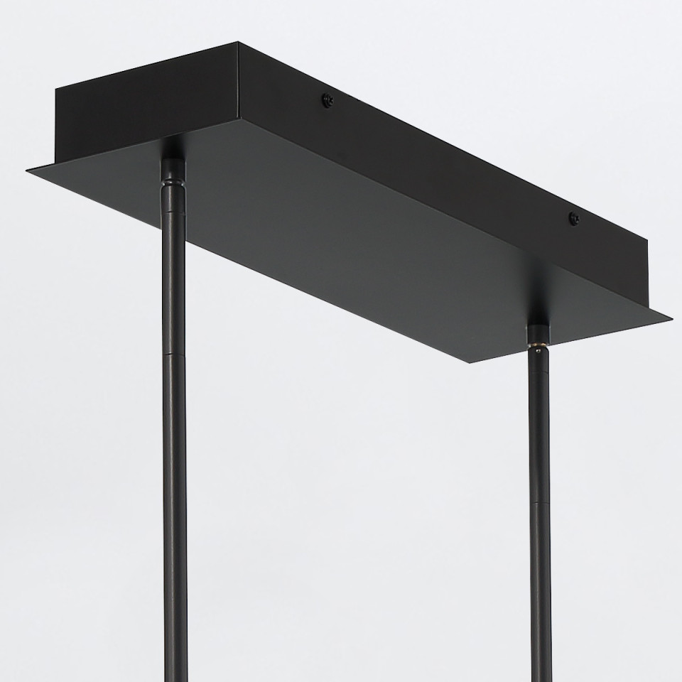 Inizio medium linear ceiling light matte black 122.8 cm Eurofase Inizio medium linear ceiling light matte black 122.8 cm