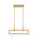 Inizio small linear ceiling light matte gold 84 cm Eurofase Inizio small linear ceiling light matte gold 84 cm