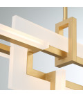 Inizio small linear ceiling light matte gold 84 cm Eurofase Inizio small linear ceiling light matte gold 84 cm