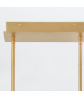 Inizio small linear ceiling light matte gold 84 cm Eurofase Inizio small linear ceiling light matte gold 84 cm