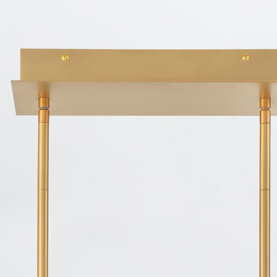 Inizio small linear ceiling light matte gold 84 cm Eurofase Inizio small linear ceiling light matte gold 84 cm