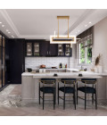 Inizio small linear ceiling light matte gold 84 cm Eurofase Inizio small linear ceiling light matte gold 84 cm
