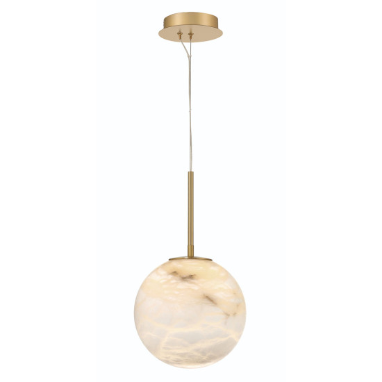 Kepler medium taklampa alabaster/guld 30.4 cm Kepler medium taklampa alabaster/guld 30.4 cm