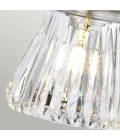 Keynes 3 Vägglampa Polerad Krom/Glas 25cm IP44