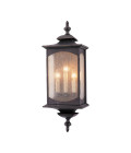 Market Square 3-ljus utomhus vägglampa oljegnuggad brons 63,8 cm IP44