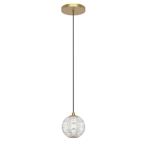 Marni  LED taklampa mässing/klar 12,1 cm Marni  LED taklampa mässing/klar 12,1 cm