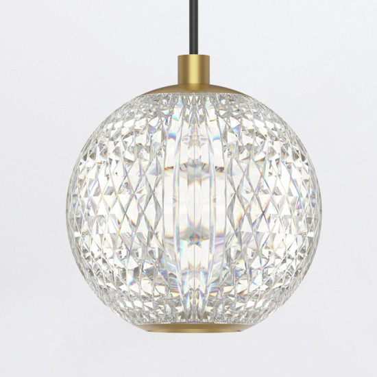 Marni  LED taklampa mässing/klar 12,1 cm Marni  LED taklampa mässing/klar 12,1 cm