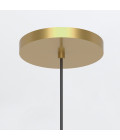 Marni  LED taklampa mässing/klar 12,1 cm Alora Marni  LED taklampa mässing/klar 12,1 cm