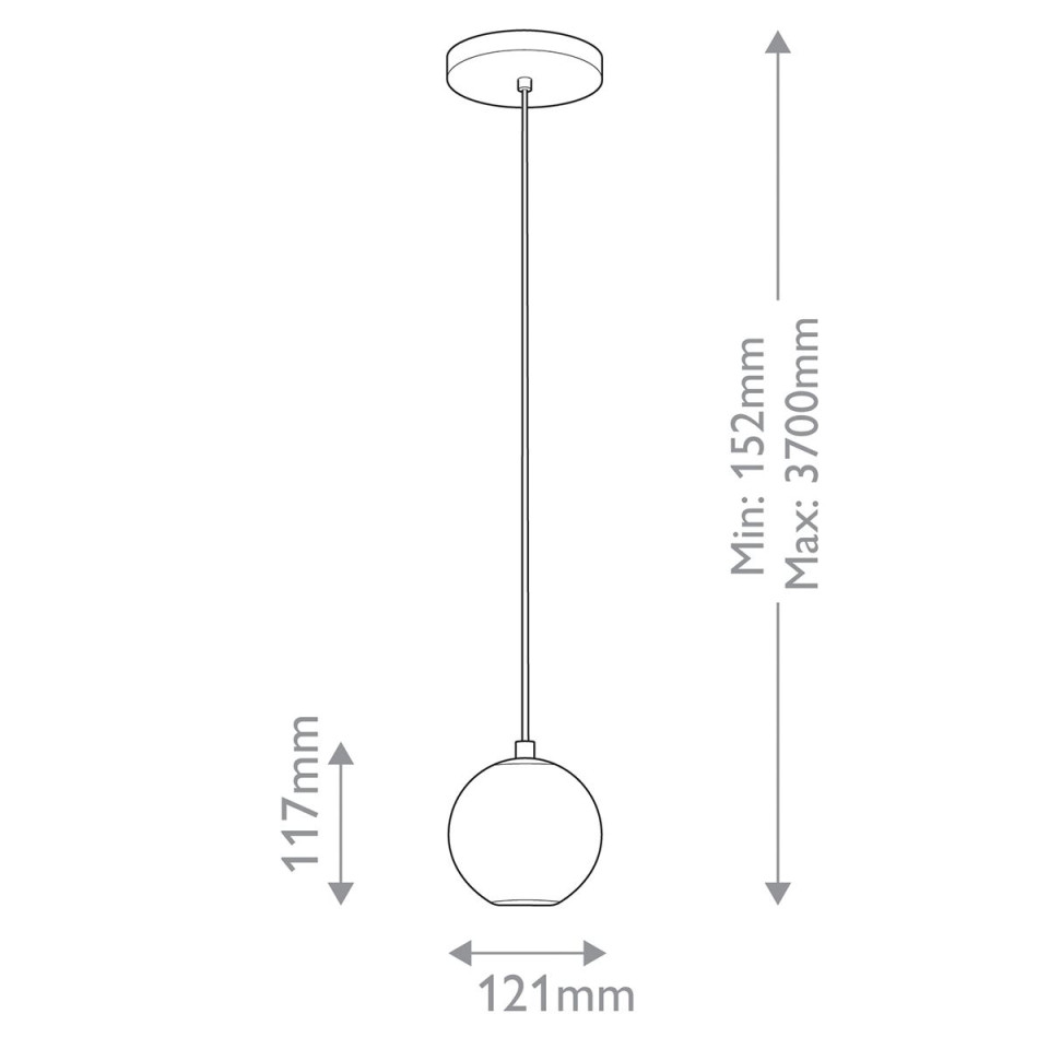 Marni  LED taklampa mässing/klar 12,1 cm Alora Marni  LED taklampa mässing/klar 12,1 cm