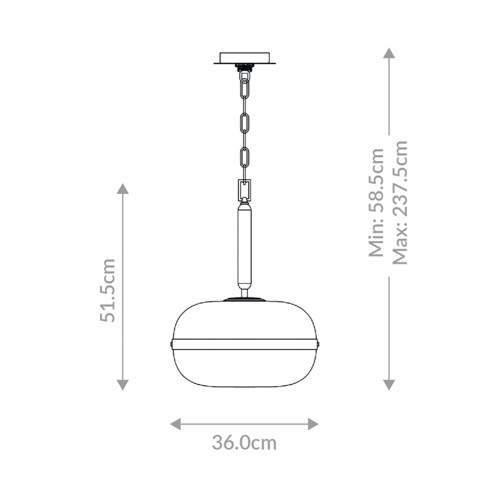 Nottingham 1-ljus taklampa antik mässing/bärnsten 36 cm Eurofase Nottingham 1-ljus taklampa antik mässing/bärnsten 36 cm
