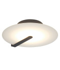 Nuvola medium tak-/vägglampa mattsvart 42,5 cm Eurofase Nuvola medium tak-/vägglampa mattsvart 42,5 cm