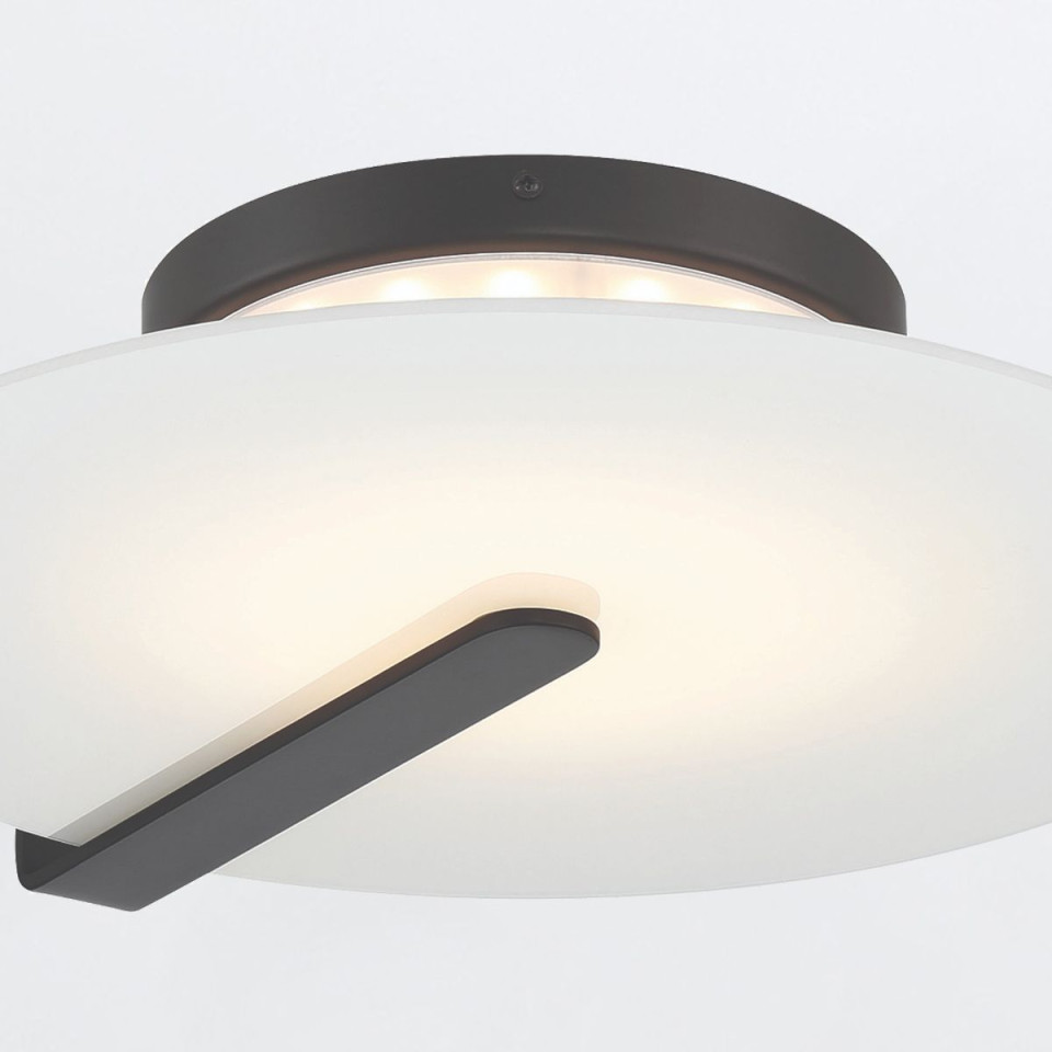Nuvola medium tak-/vägglampa mattsvart 42,5 cm Eurofase Nuvola medium tak-/vägglampa mattsvart 42,5 cm