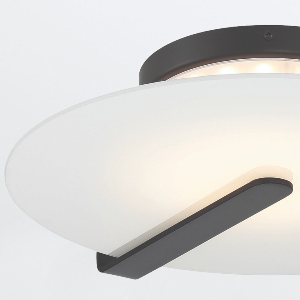 Nuvola medium tak-/vägglampa mattsvart 42,5 cm Eurofase Nuvola medium tak-/vägglampa mattsvart 42,5 cm