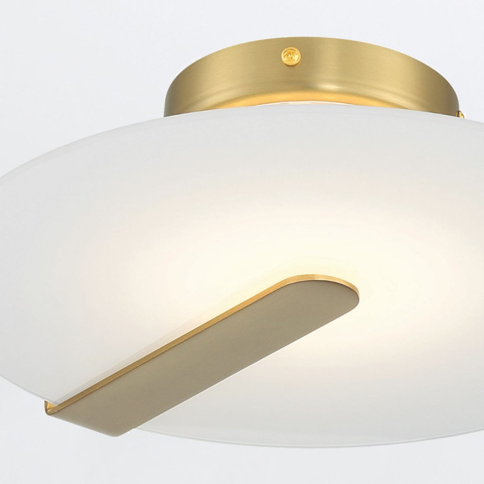 Nuvola liten tak-/vägglampa guld 31.1 cm Eurofase Nuvola liten tak-/vägglampa guld 31.1 cm