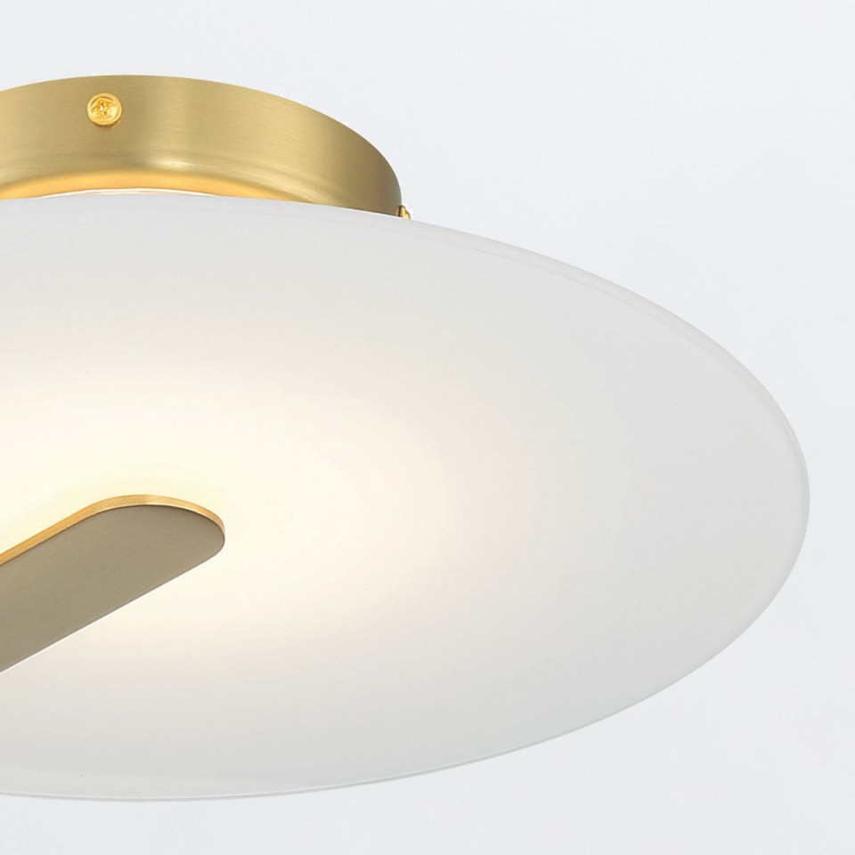 Nuvola liten tak-/vägglampa guld 31.1 cm Eurofase Nuvola liten tak-/vägglampa guld 31.1 cm